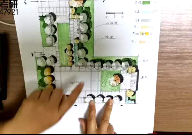 沈阳建筑大学园林快题案例01