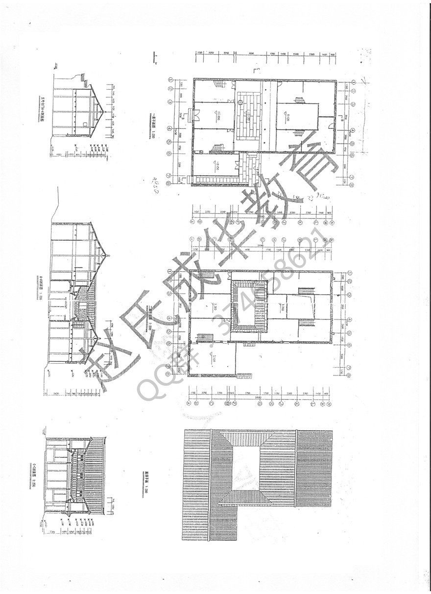  北京林业大学园林2007年园林建筑设计题真题 第四页 